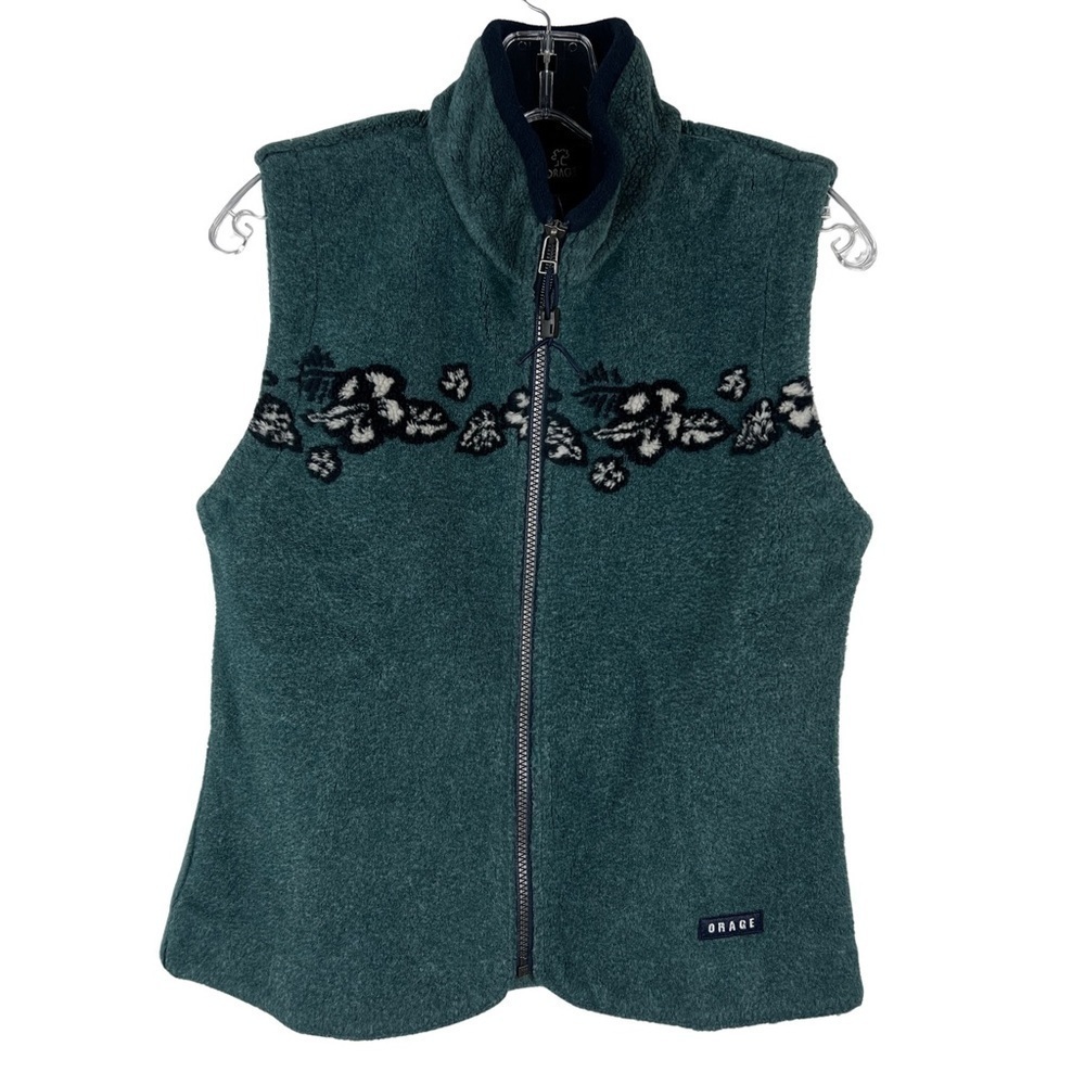Orage Full Zip Fleece Vest